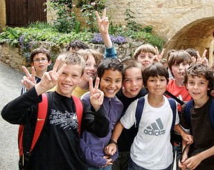 Young students in France